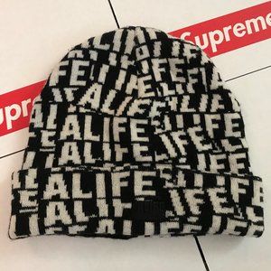 ALIFE x KANGOL All Over Print Beanie Ski Hat NWOT
